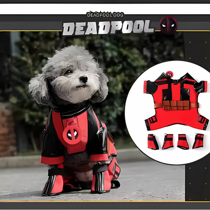 Deadpool Superhero Pet Costume