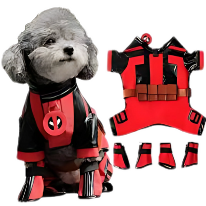 Deadpool Superhero Pet Costume