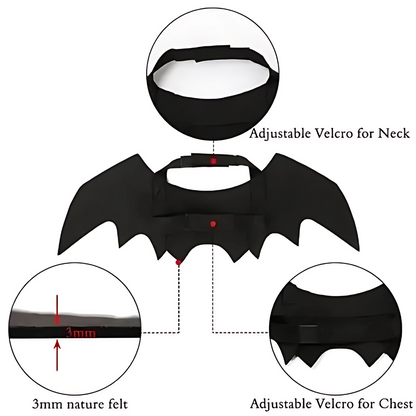 Bat-Wings Pet Costume