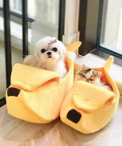 Funny Banana Cat Bed