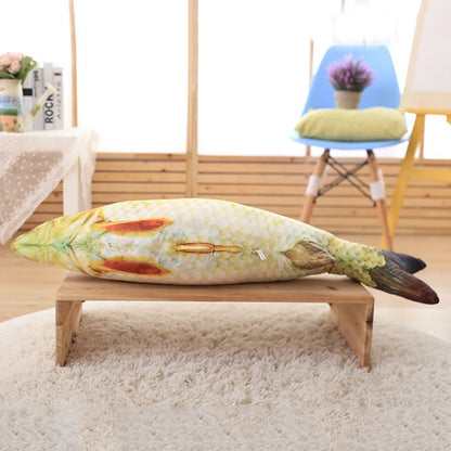 FURtastic Catnip Fish Pillow