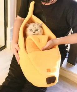 Funny Banana Cat Bed