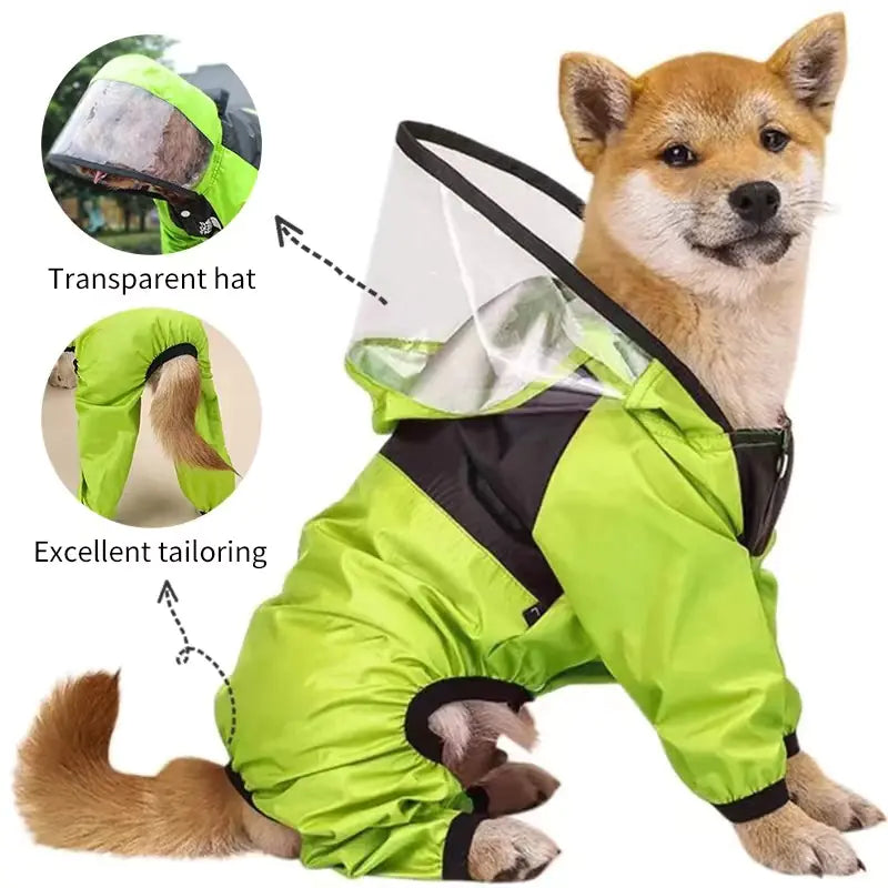 Clear Paws Raincoat