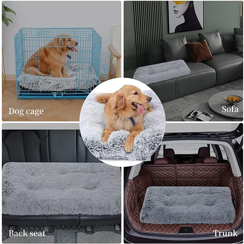 Cozy Plush Dog Bed