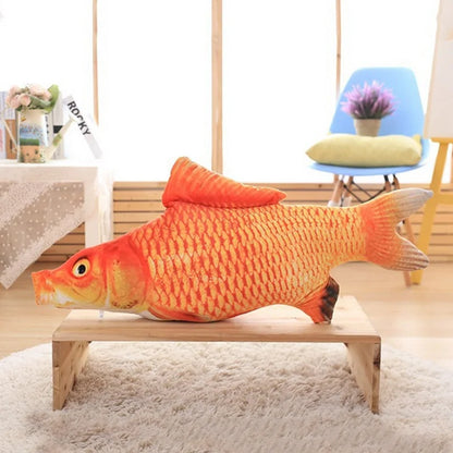 FURtastic Catnip Fish Pillow